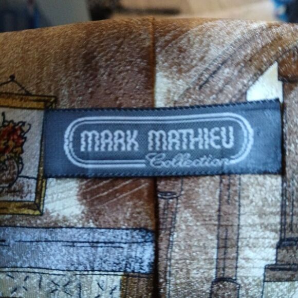 3 Christmas Tie's Zylos, Eton, and Mark Mathicu Collection. - Picture 11 of 13